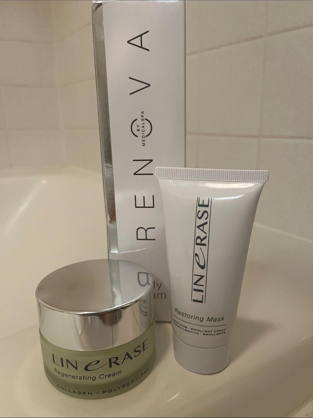 Linerase Line Erase Restoring Mask, Face and Body Creams - Rome, Italy MedSpa